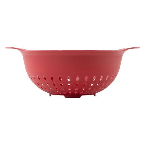 GoodCook PROfreshionals 6-Quart Pink Plastic Strainer Colander